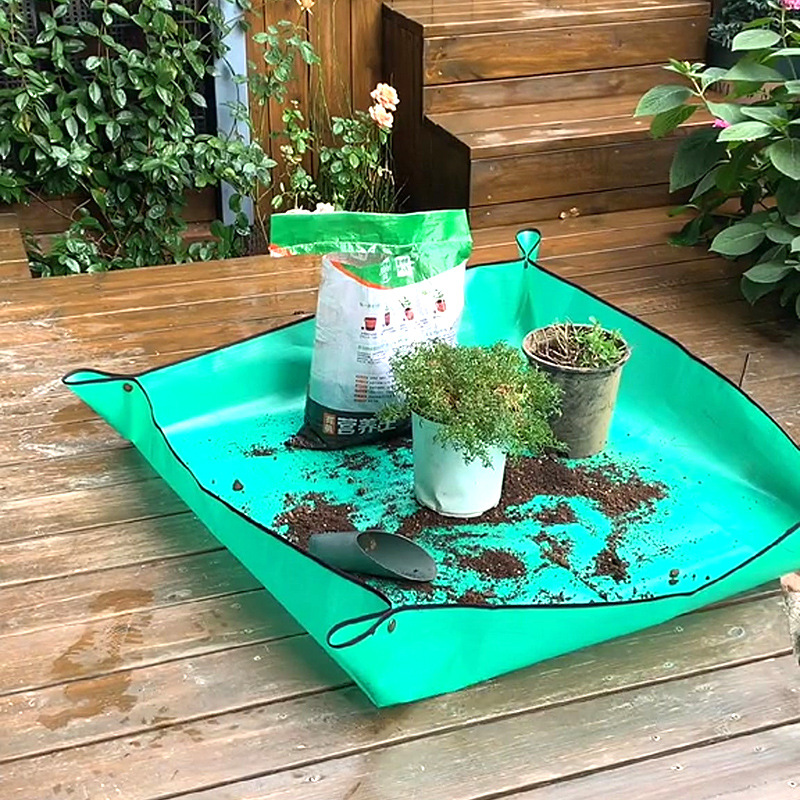 多肉換盆防水地墊 園藝換土操作墊